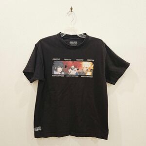 Primitive x Naruto Shippuden T-Shirt Men's M Black Anime Graphic Tee